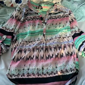 Multi color blouse